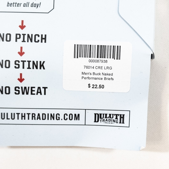 Duluth Trading Buck Naked Performance Briefs - Picture 4 of 4